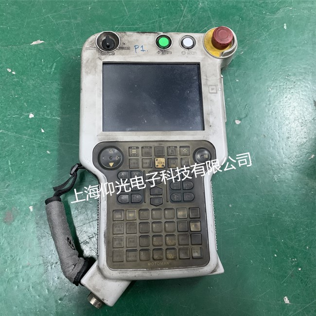 安川機器人示教器維修JZRCR-NPP01B-1無法進入系統故障維修