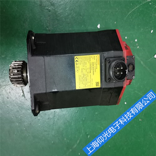 發那科伺服電機維修A06B-0241-B100馬達進水進油航空插頭破損維修保養