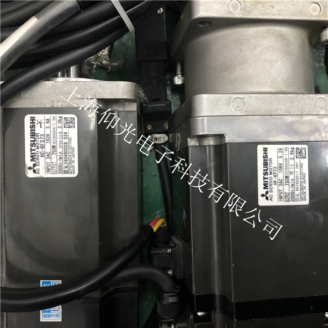 三菱伺服電機常見故障分析與處理