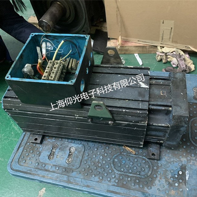 華中數控登奇主軸伺服電機維修GM7130-4SB61-FE軸承卡死不轉修理