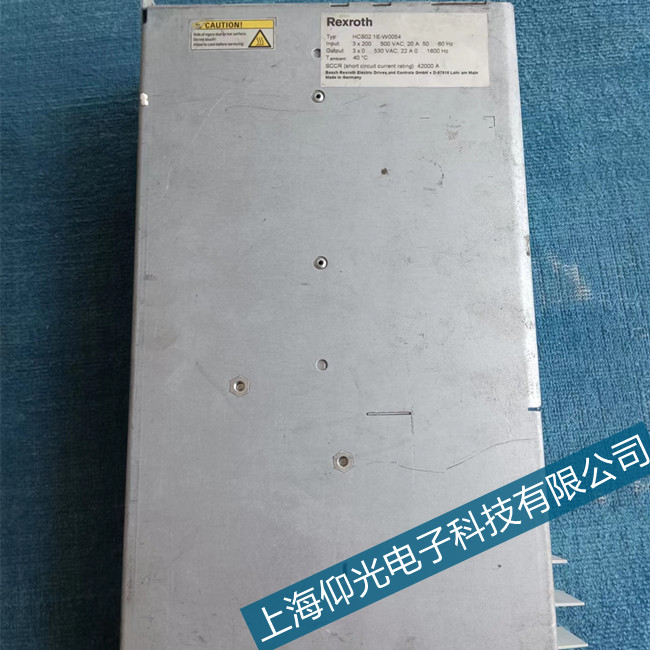 安慶力士樂伺服器E2040設備超溫故障燈閃維修