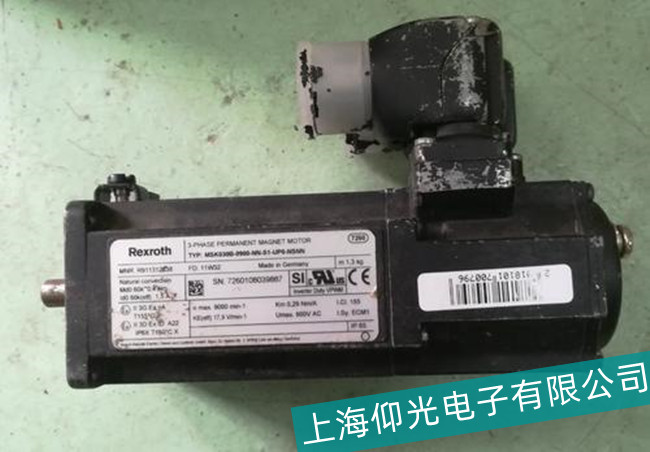 昆山力士樂伺服電機剎車盤磨損故障檢測維修