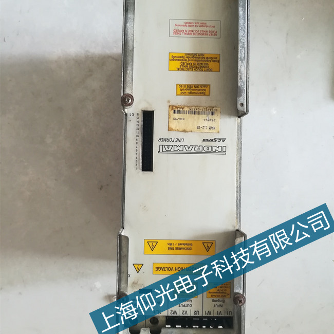 rexroth力士樂DDS伺服驅動器繼電器故障威海維修