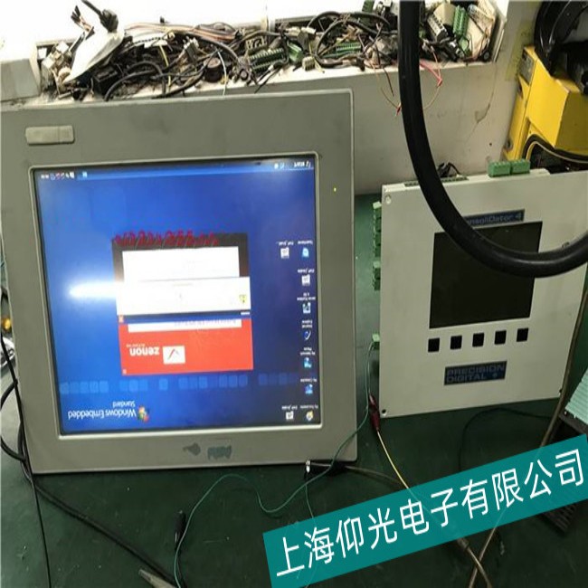 仰光維修KEYENCE基恩士觸摸屏花屏故障維修案例解析