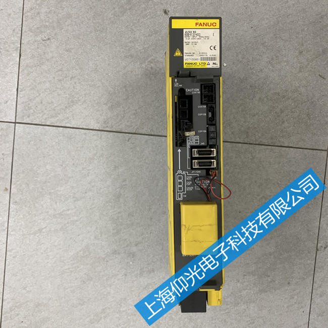 洛陽發那科伺服驅動器維修A06B-6079-H301報警顯示306維修