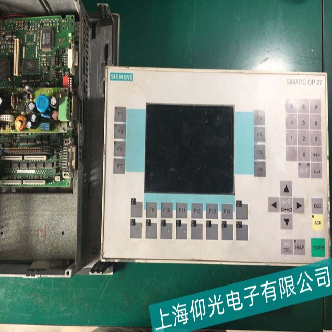西門子觸摸屏無反應按鍵點不動的維修方法